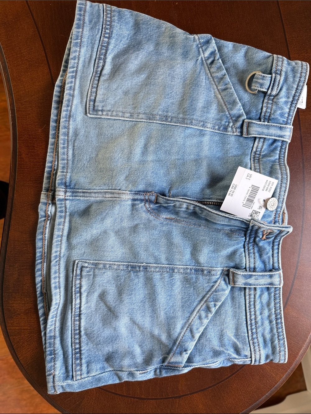 New with tags - Light Blue Women's Denim Skirt - Brand: American Eagle